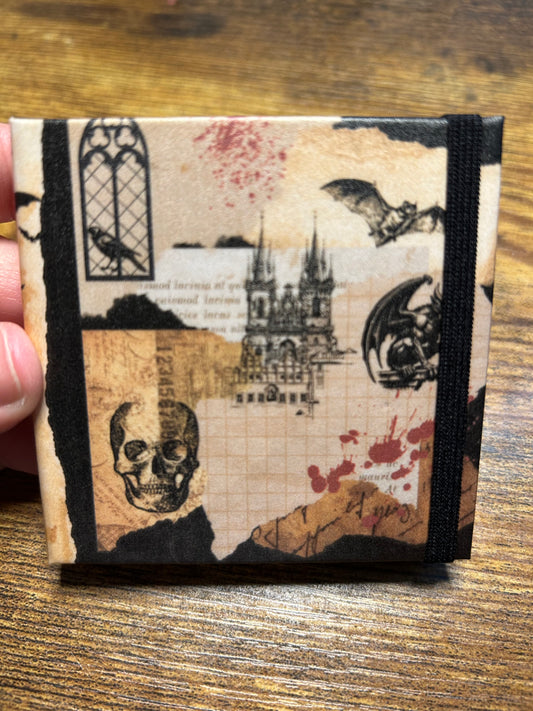 Gothic Sticky Note Holder for Work & Beyond
